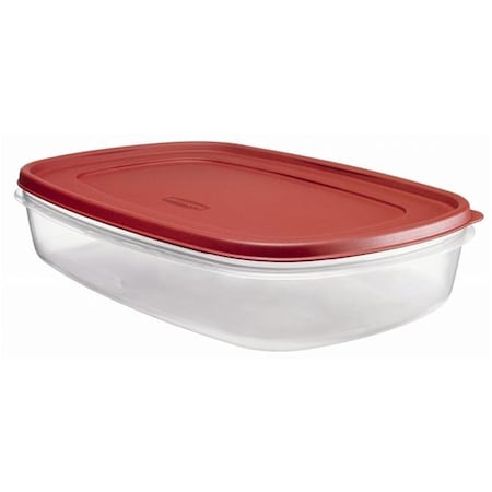 Rubbermaid Rubbermaid 24 Cup Rectangle Easy Find Lid Food Storage Container  1777163 1777163